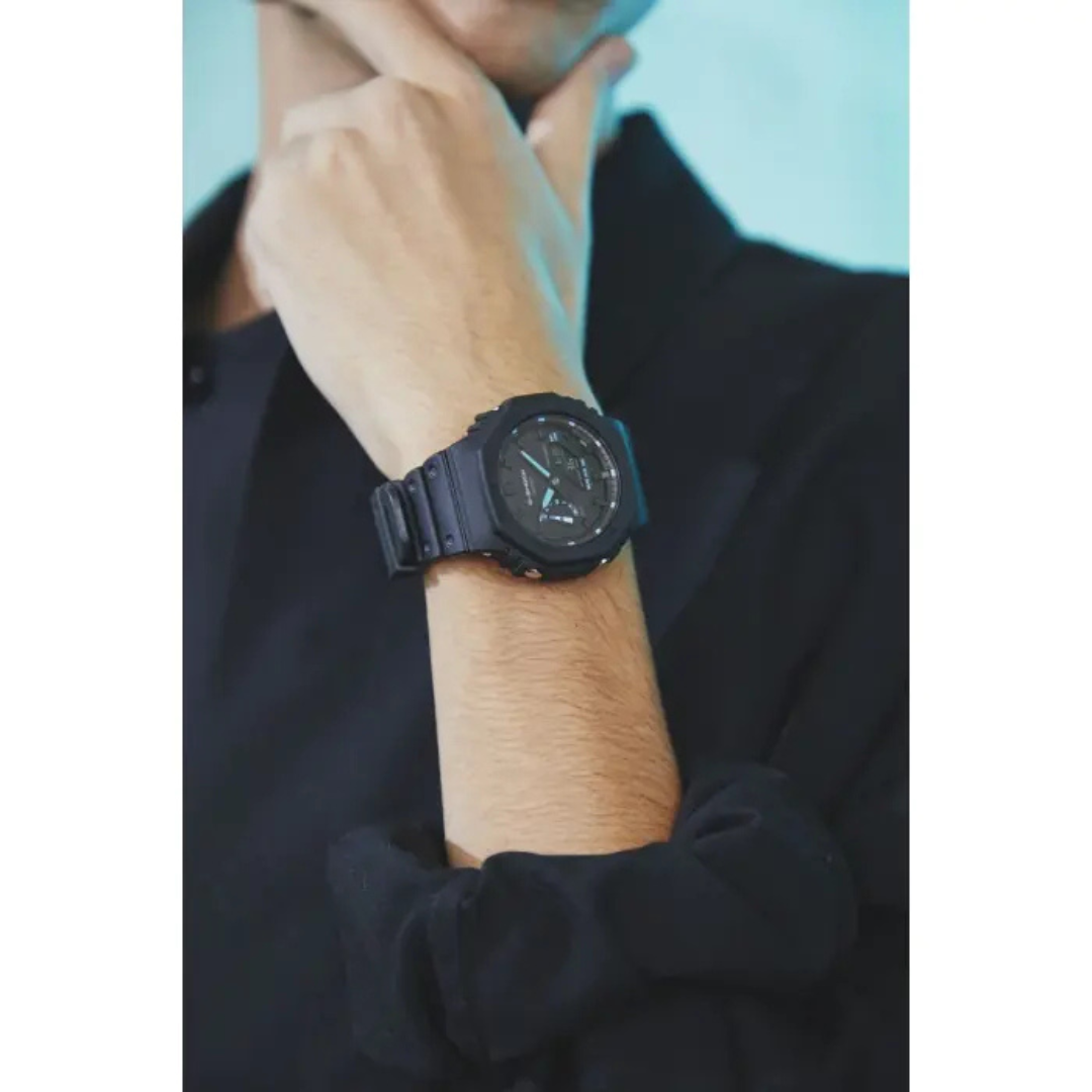 G-SHOCK HYPEBEAST Men Neon Watch GA-2100-1A2DR