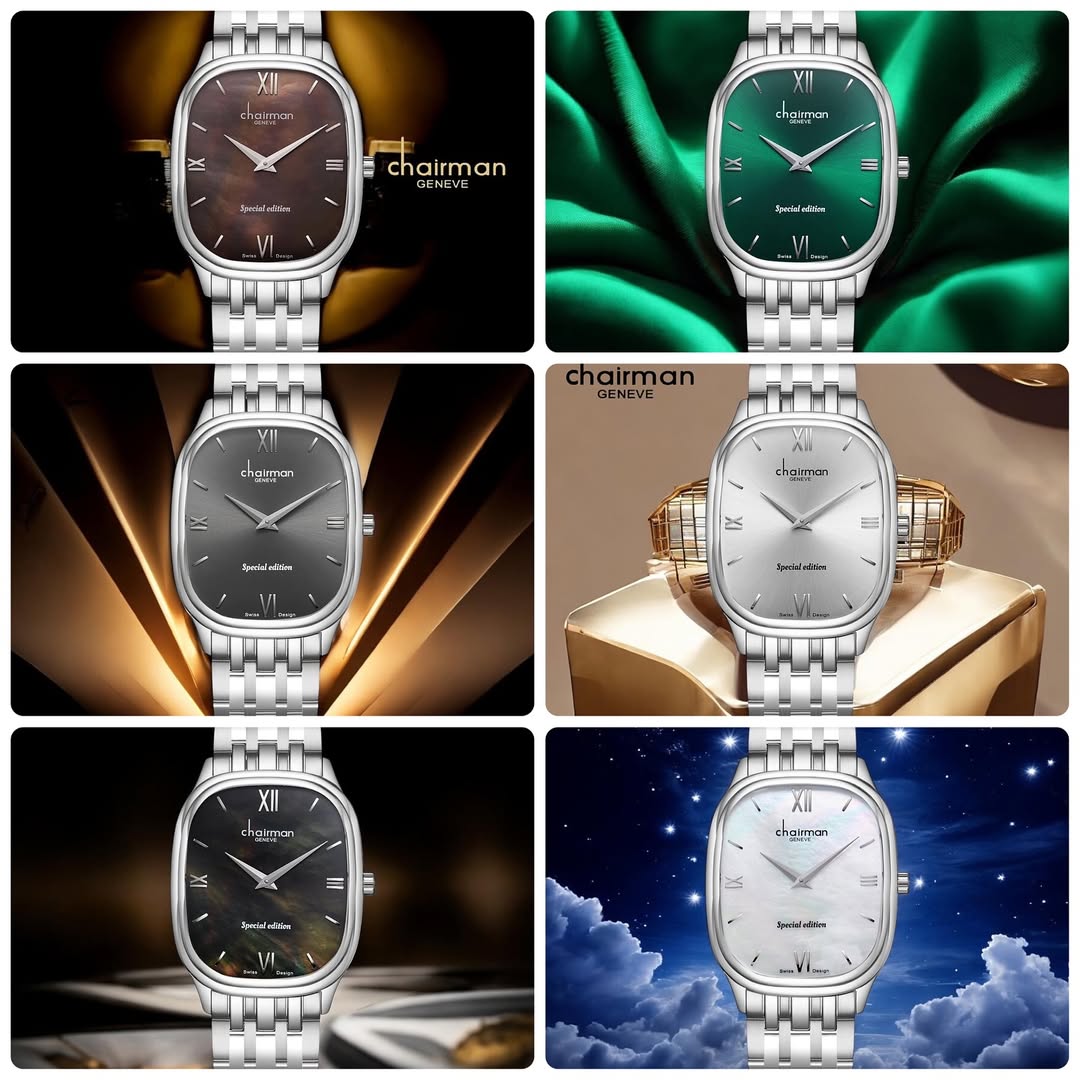 Chairman Genève Special Edition Swiss Design Watch – 1 Year Warranty