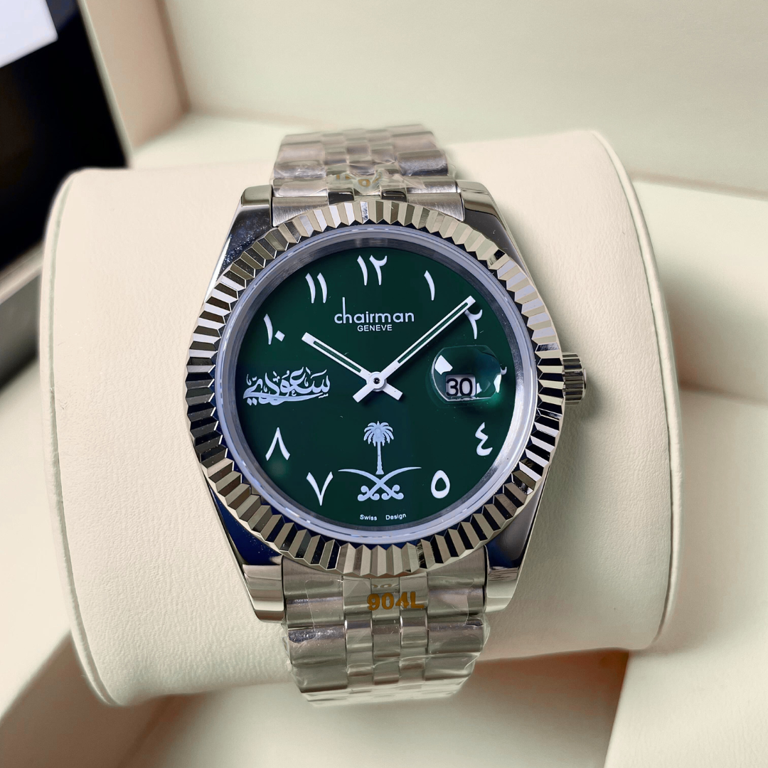 CHAIRMAN SAUDIA ARABIC SPECIAL EDITION WATCH ( 1 YEAR WARANTY)
