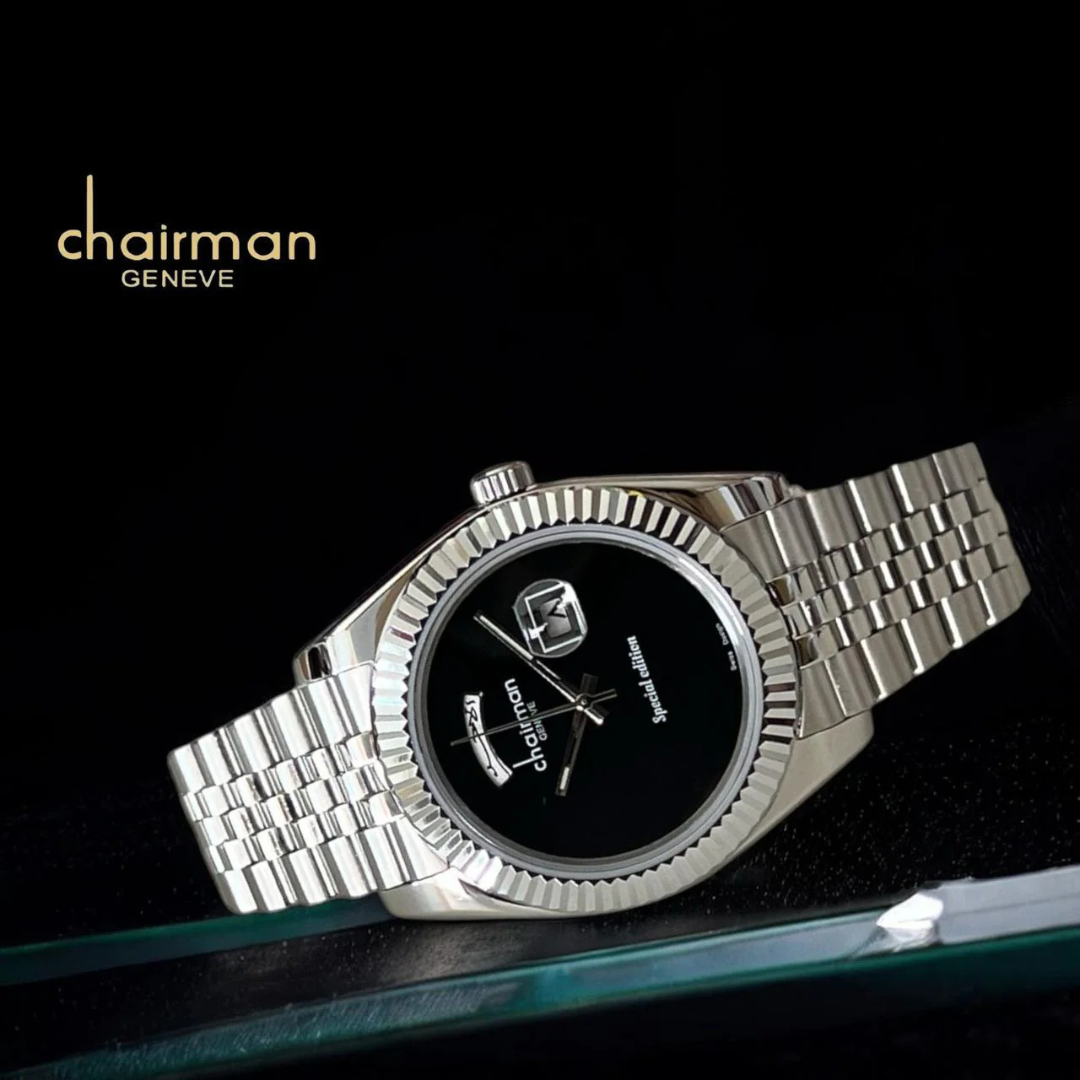 Chairman Geneve Special Edition Day And Dated Black Dial