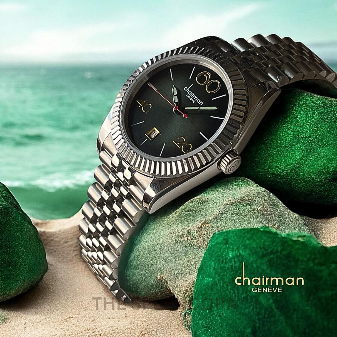 Chairman Watch-New Arrival | Green Dial | 1 year Warranty