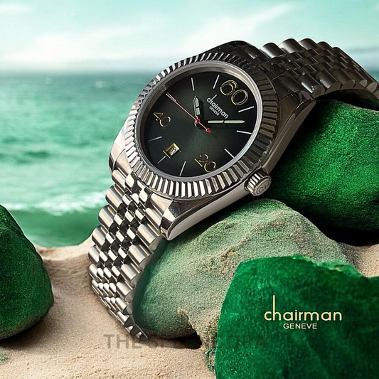 Chairman Watch-New Arrival | Green Dial | 1 year Warranty