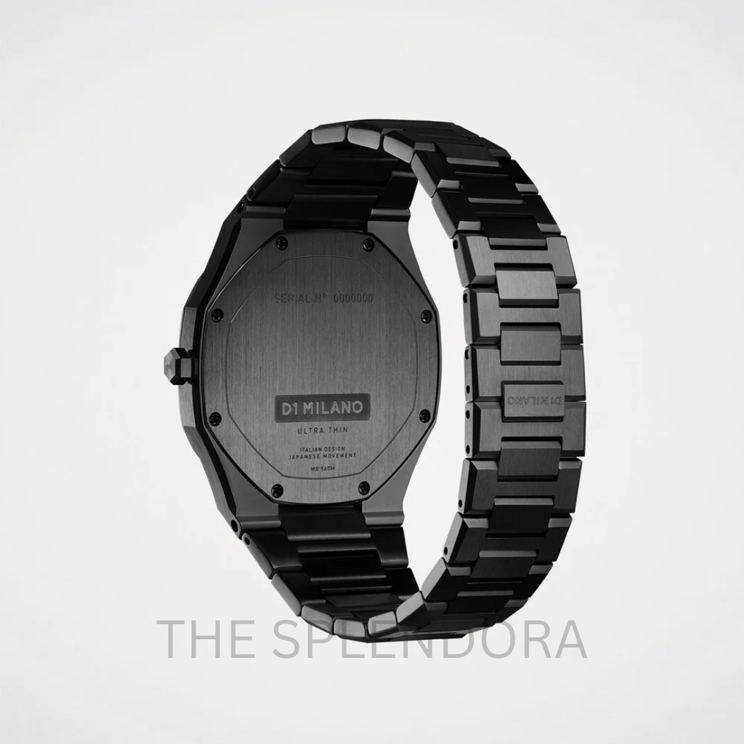 D1 Milano Ultrathin Black DLC