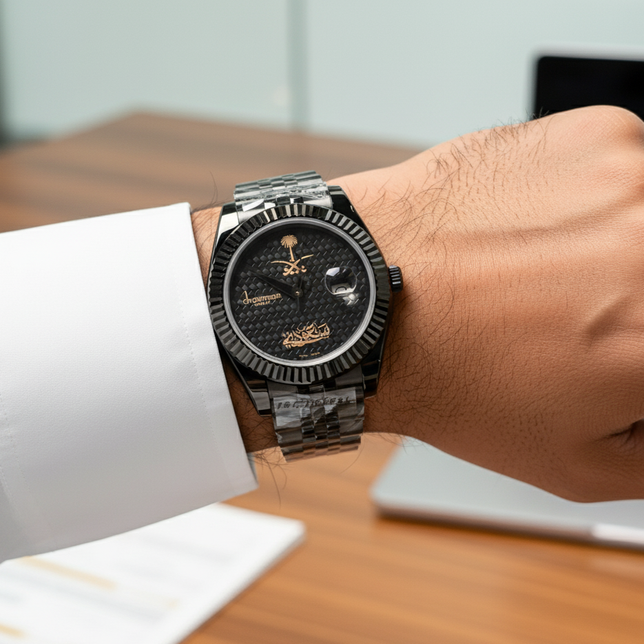 CHAIRMAN SAUDIA ARABIC SPECIAL EDITION WATCH ( 1 YEAR WARANTY)