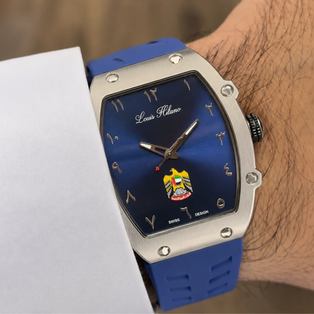 UAE Special Edition Watch |Blue Dial | Louis Hilano