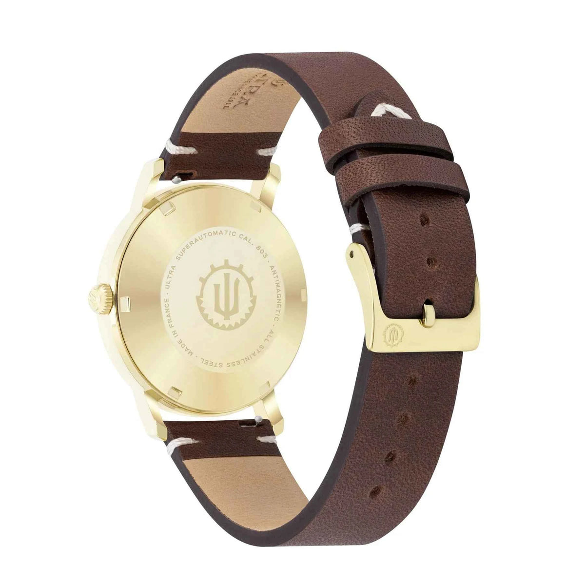Ultra 1911 Superautomatic Cuir Spicy Gold Automatic Watch