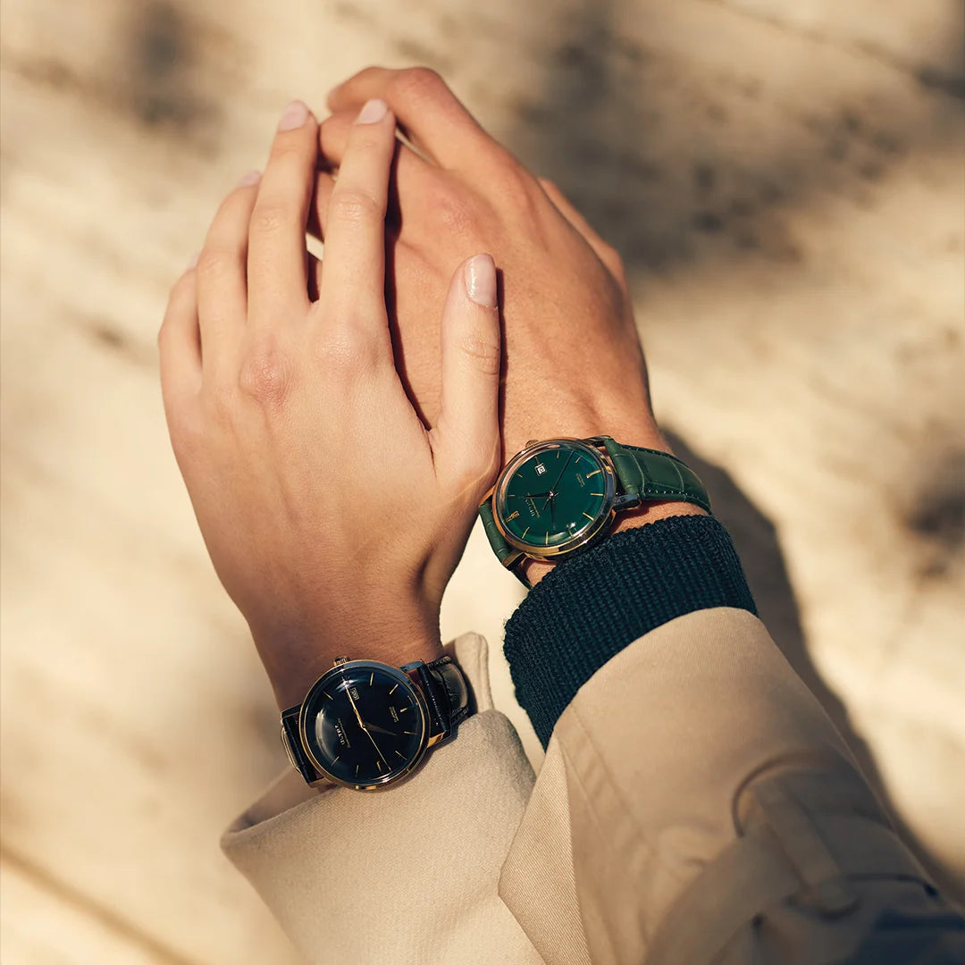 Ultra 1911 Superautomatic Croc Silver Forest automatic watch - lifestyle