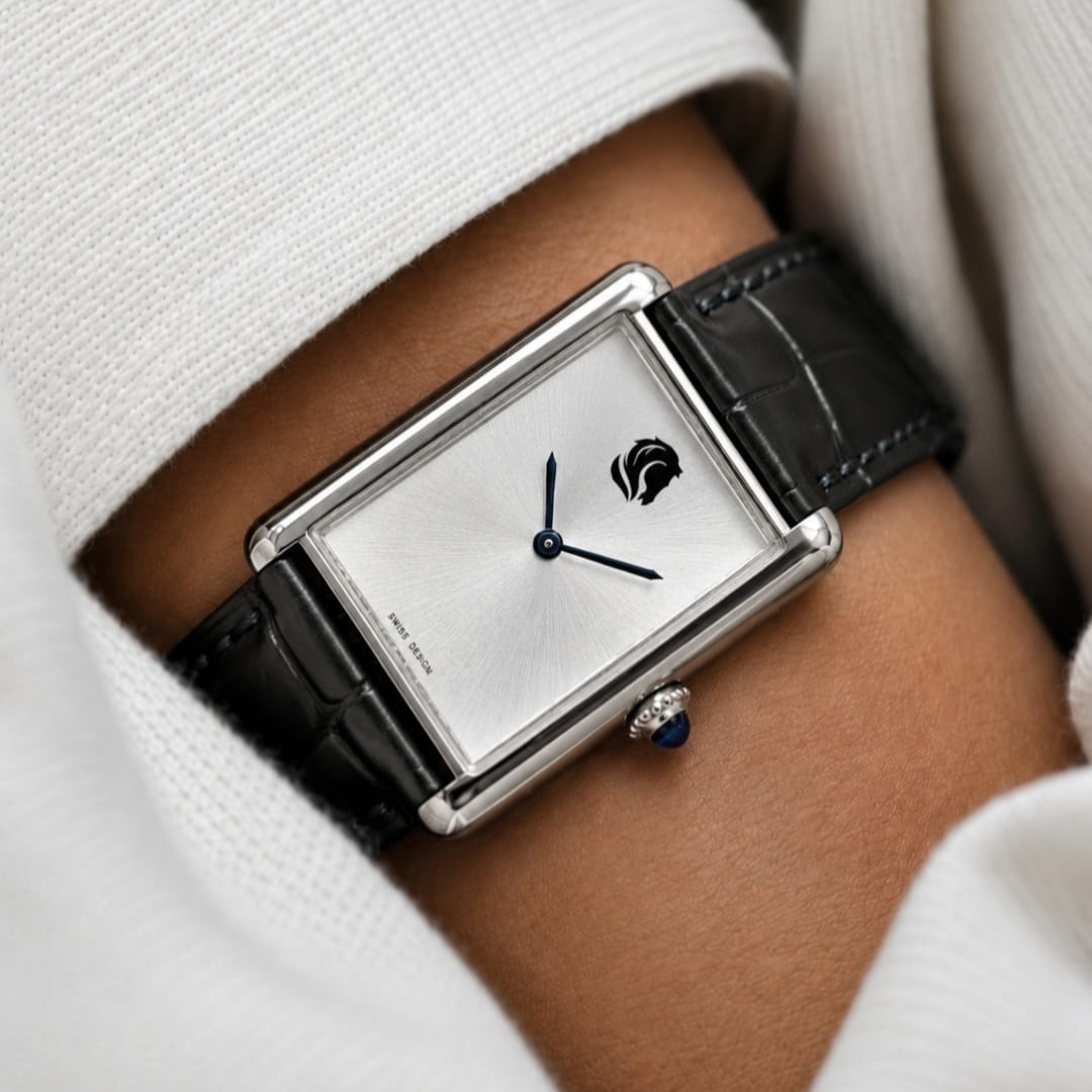 Louis Hilano Classic Tank | Swiss-Designed Rectangular Watch