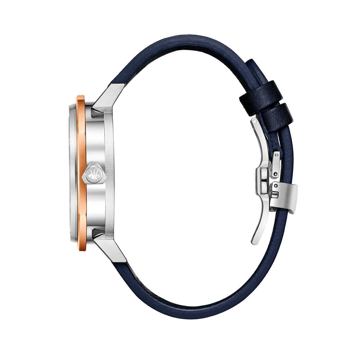 Mythique Le Monde-70109RM5 Men's Leather Strap Watch