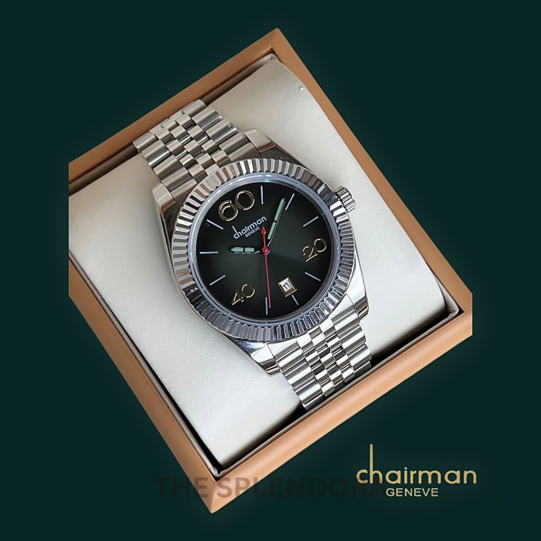 Chairman Watch-New Arrival | Green Dial | 1 year Warranty