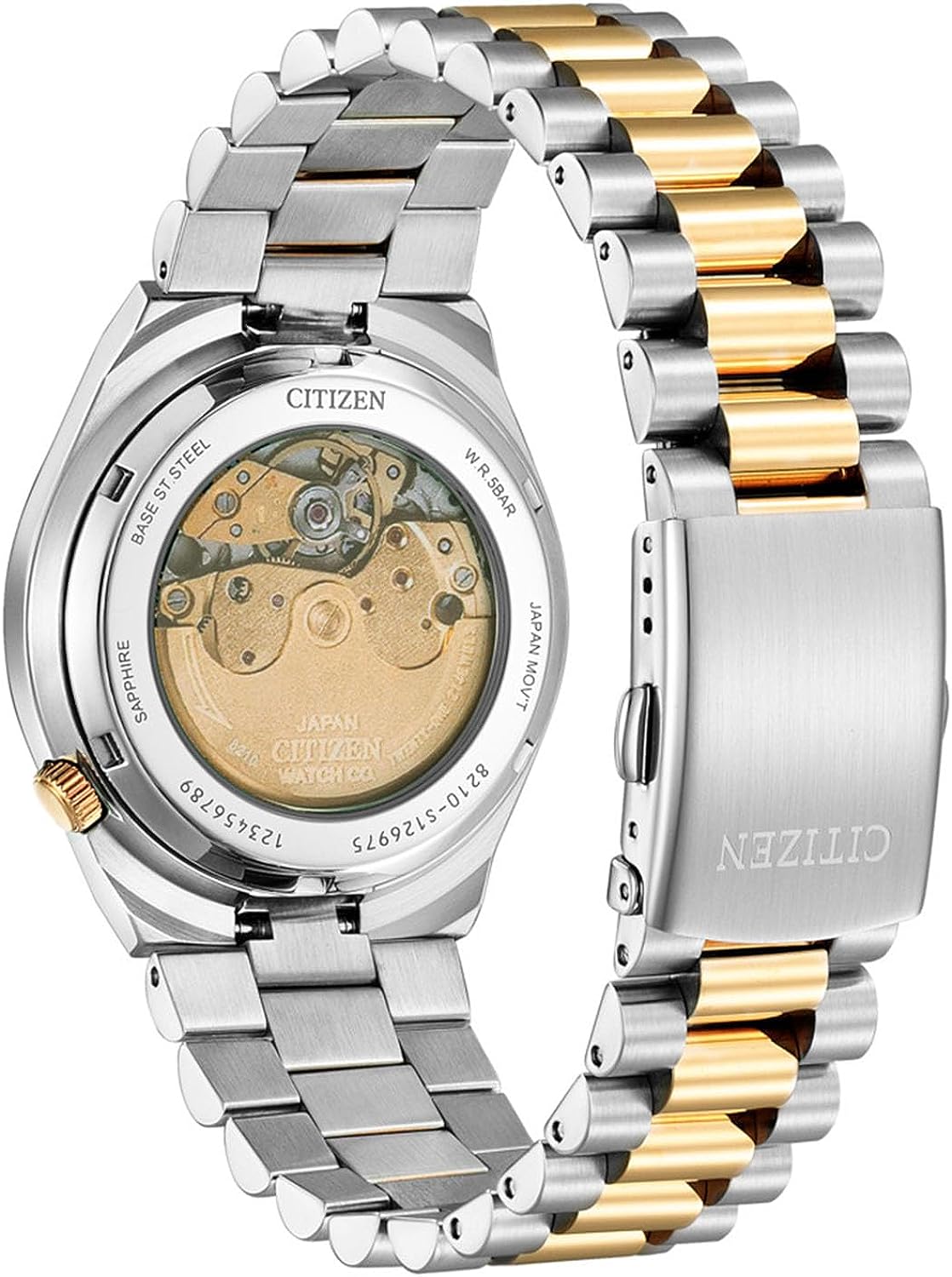 Citizen Analog Gray Dial Men's Watch-NJ0154-80H, Grey, Mechanical, silver, Mechanical