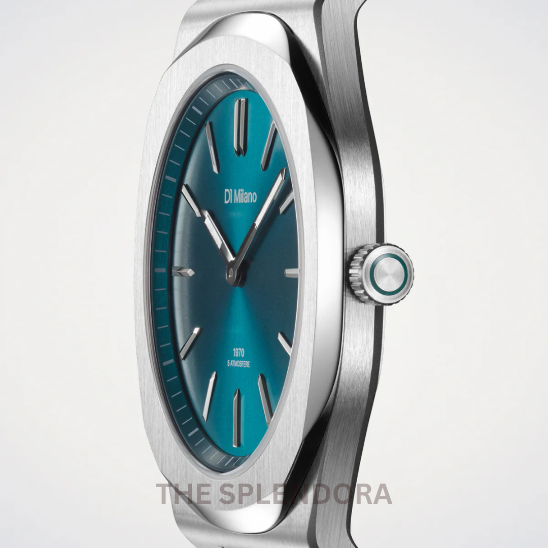 D1 Milano UltraThin Groovy Green Watch