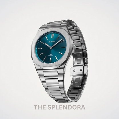 D1 Milano UltraThin Groovy Green Watch