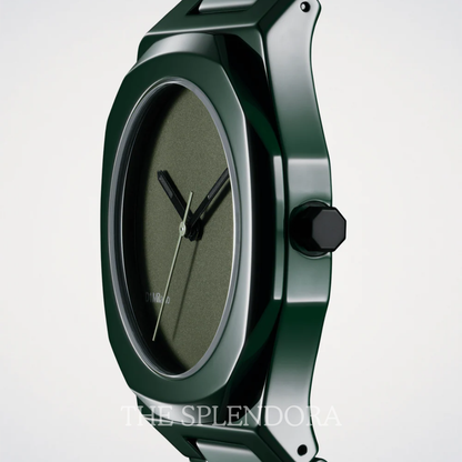 Pure Green Ceramic D1 Milano Watch