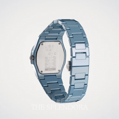 Pure Indigo Ceramic D1 Milano Watch