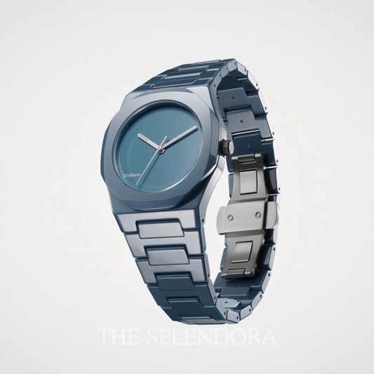Pure Indigo Ceramic D1 Milano Watch