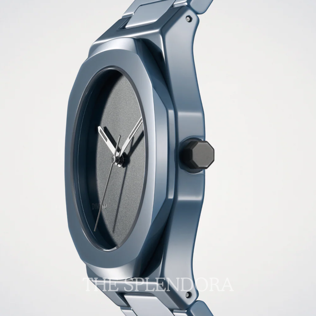 Pure Indigo Ceramic D1 Milano Watch