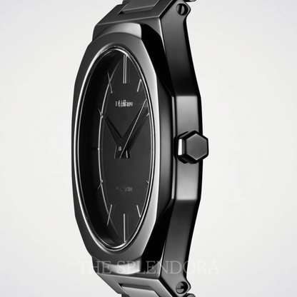 Ultra Thin Watch Black Mirror