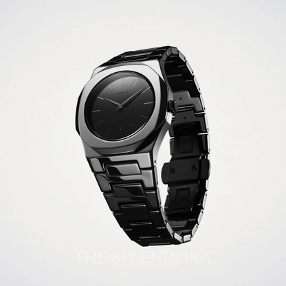 Ultra Thin Watch Black Mirror