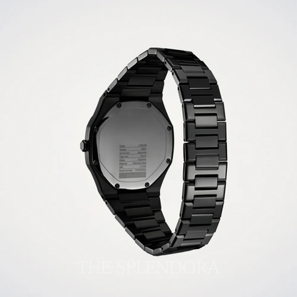 Ultra Thin Watch Black Mirror
