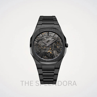 D1 Milano Ultrathin Black DLC