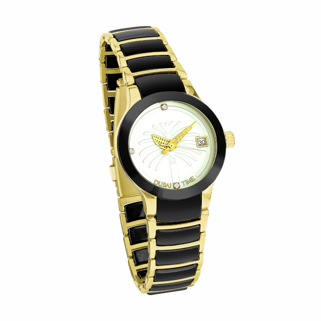 DubaiTime Ladies Ceramic Watch 