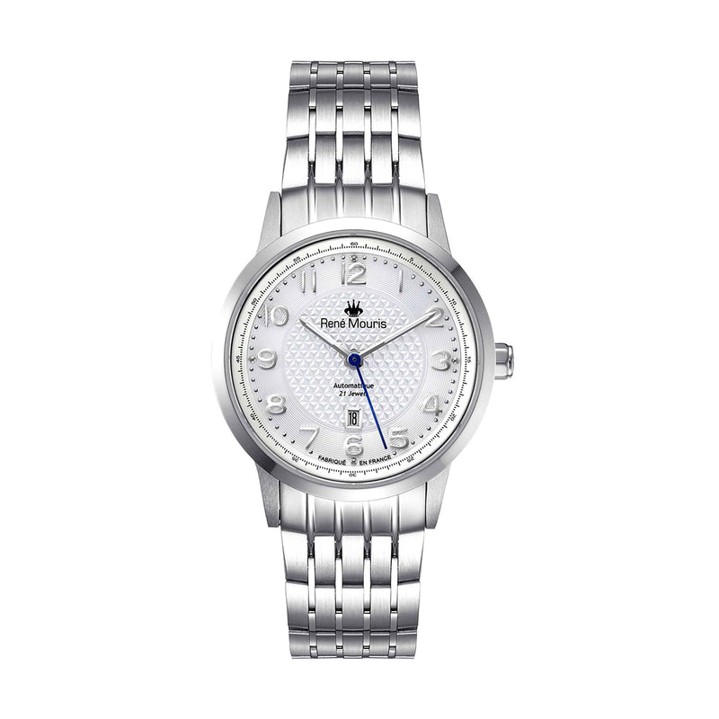Fidèle-10104RM1 Women's Automatic Watch – Silver, White Dial