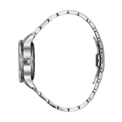 René Mouris Fidèle 10104RM1 women's watch, silver, white dial – side profile