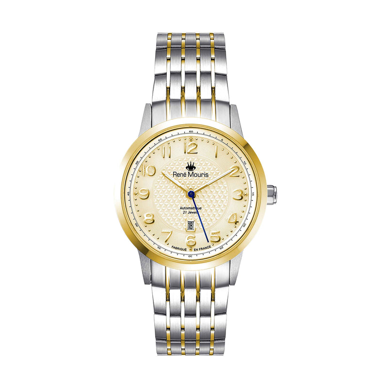 Fidèle-10104RM2 Women's Automatic Watch – Two-Tone Gold, Champagne Dial