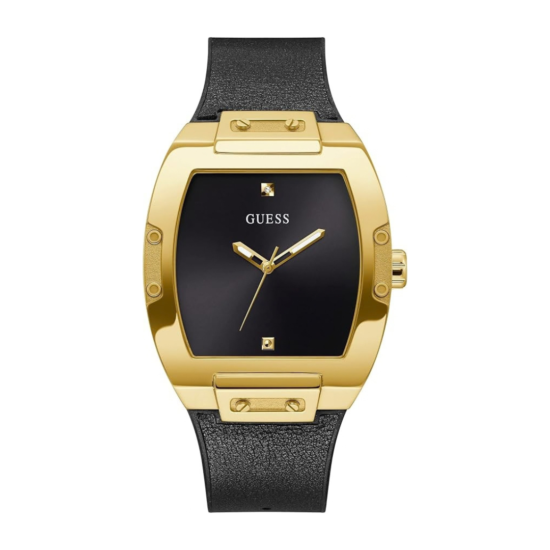 GUESS Men's Trend Casual Tonneau Diamond 43mm Watch