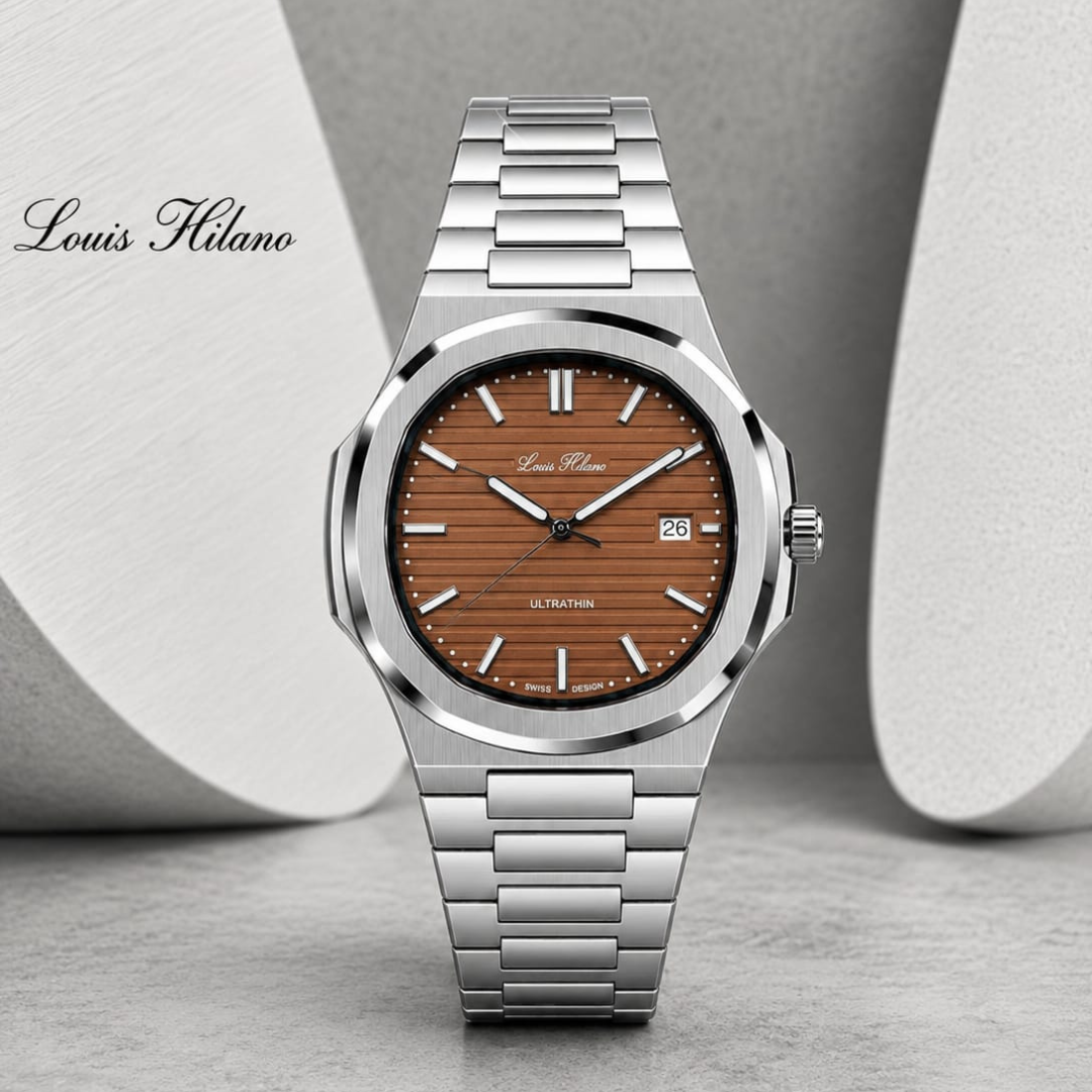 Louis Cardin Octagonal Tiffany Bezel Watches UAE