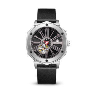 Mythique Le Monde-70109RM2 Men's Leather Strap Watch