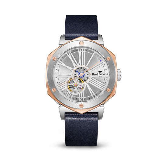 Mythique Le Monde-70109RM5 Men's Leather Strap Watch