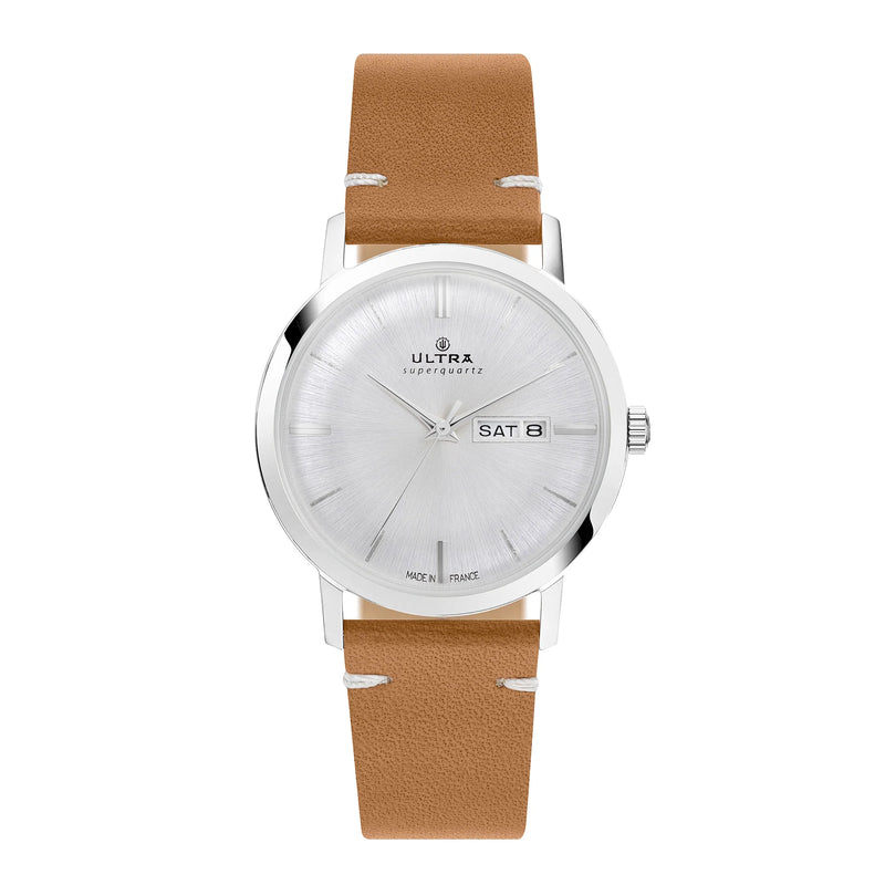 Superquartz Cuir Orchid Silver