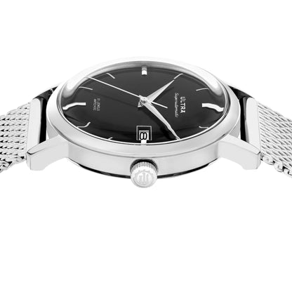 Ultra 1911 Superautomatic Maille Silver Night automatic watch - side view
