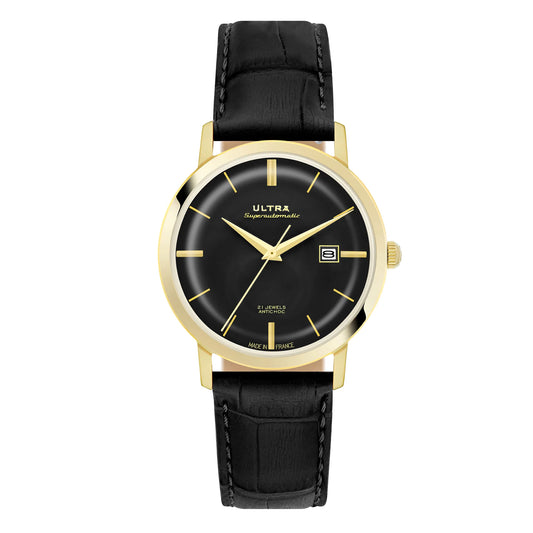 Ultra 1911 Superautomatic Croc Gold Night automatic watch - front view