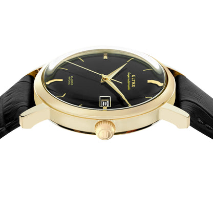 Ultra 1911 Superautomatic Croc Gold Night automatic watch - side view