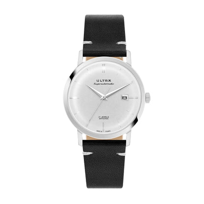 Ultra 1911 Superautomatic Cuir White Escape automatic watch - front view