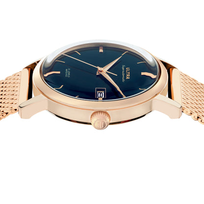 Ultra 1911 Superautomatic Maille Cream Rose automatic watch - side view