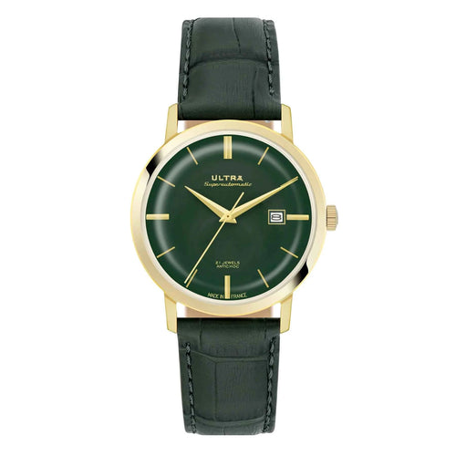 Ultra 1911 Superautomatic Croc Gold Forest Automatic Watch