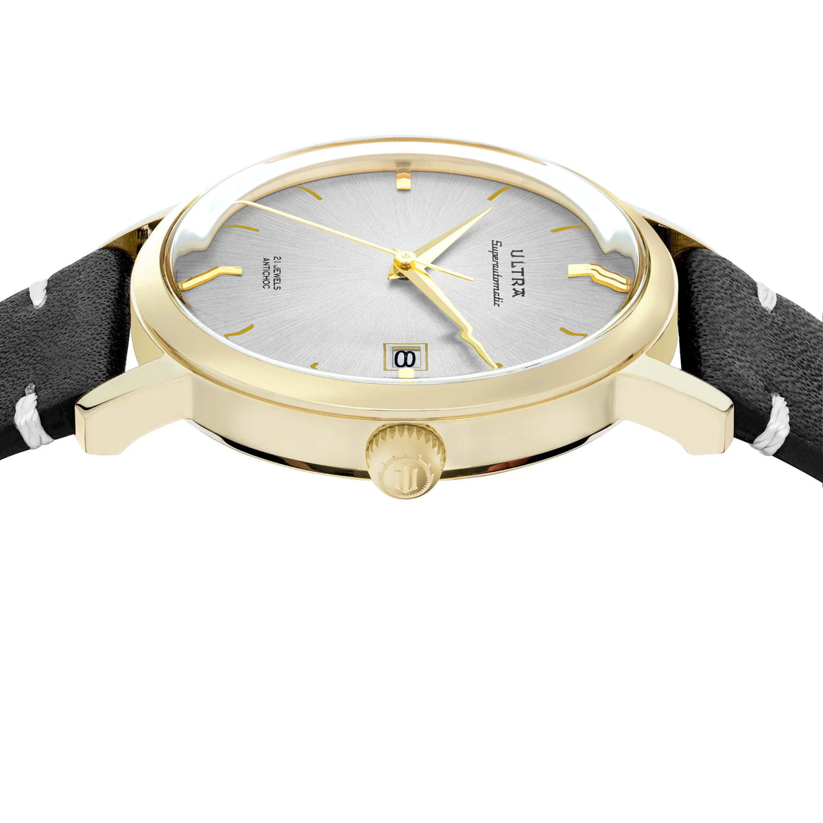 Ultra 1911 Superautomatic Cuir Golden Dreams automatic watch - side view