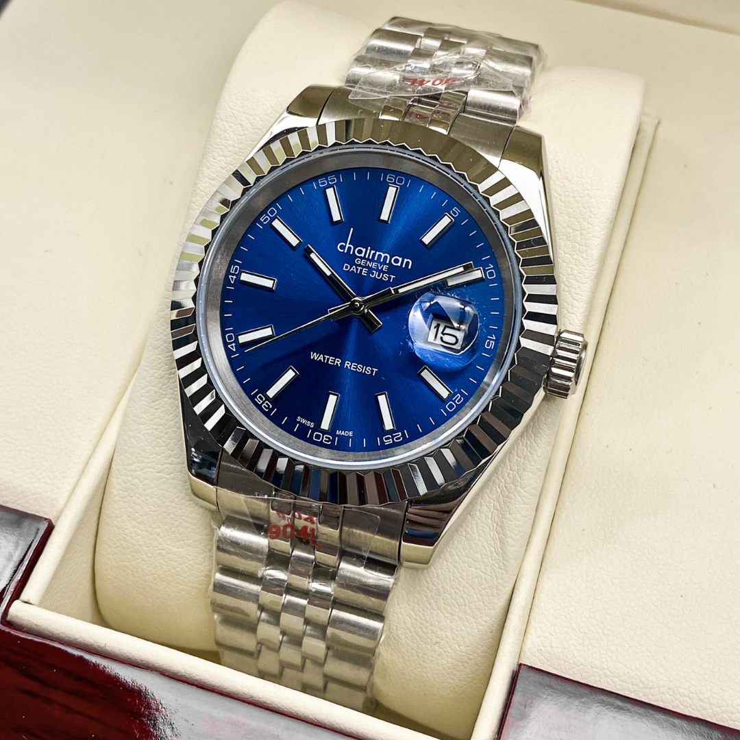 Chairman Geneve Date Just Men's watch (1 year Warranty)