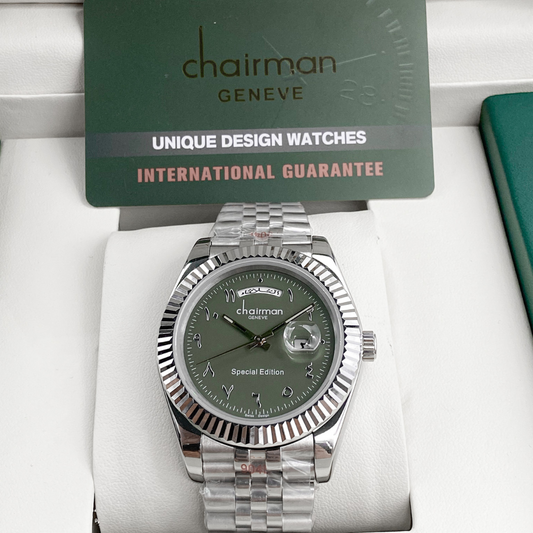 Chairman Geneve Special Edition Men's quartz Watch - 1 Year Warranty