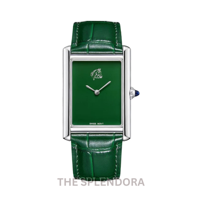Horse Time Swiss Movement Green Dial Watch