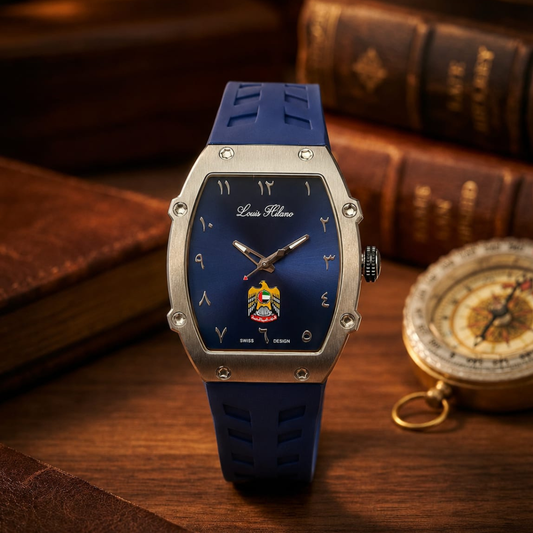 UAE Special Edition Watch |Blue Dial |  Louis Hilano 