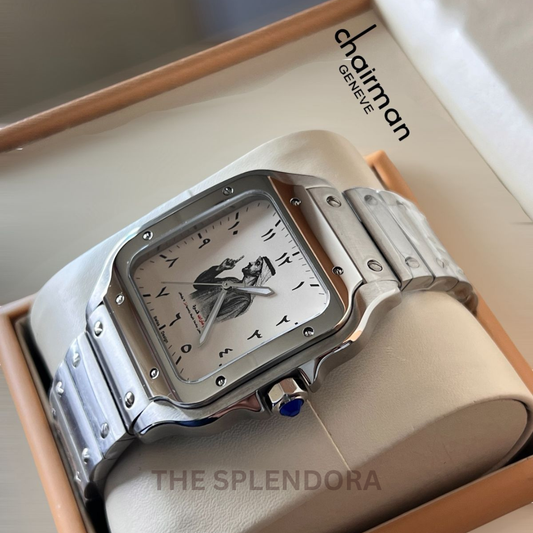 Chairman Mohammad Bin Zayed  Watch Square Dial (1 year warranty)