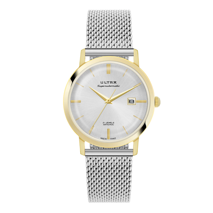 Ultra 1911 Superautomatic Maille Silver Light Automatic Watch