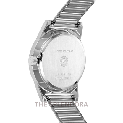 WEST END WATCH QUARTZ BROWN DIAL WITH ARABIC NUMERALS